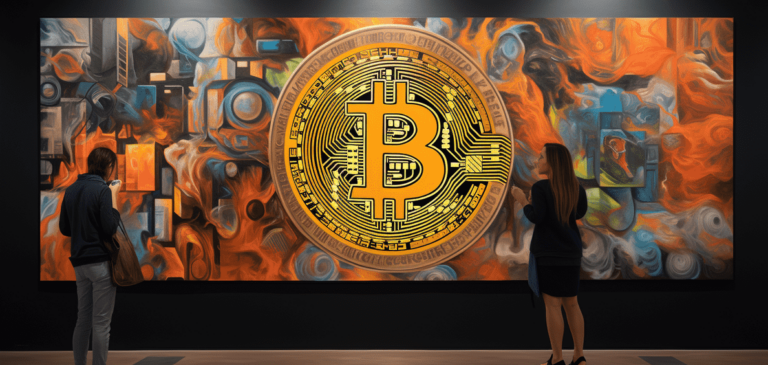 bitcoin art