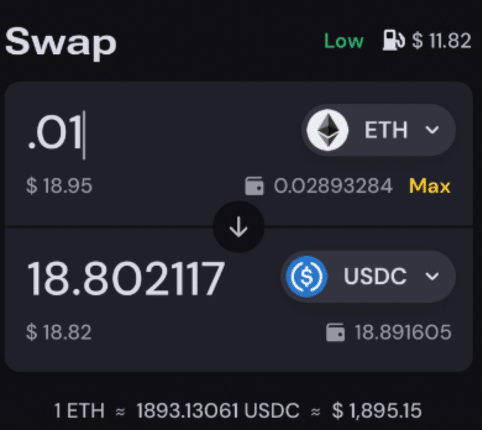 swap