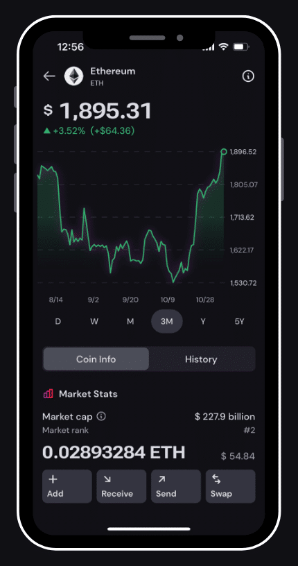 wallet screenshot ETH