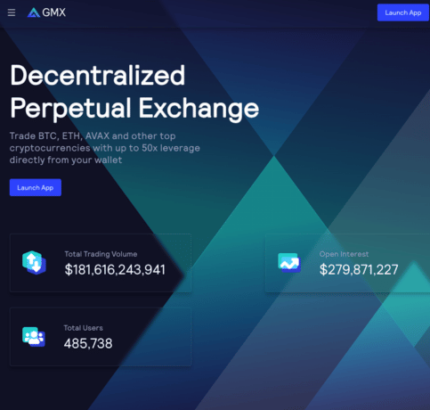 GMX exchange