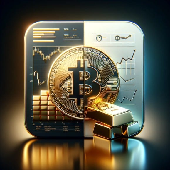 bitcoin and gold