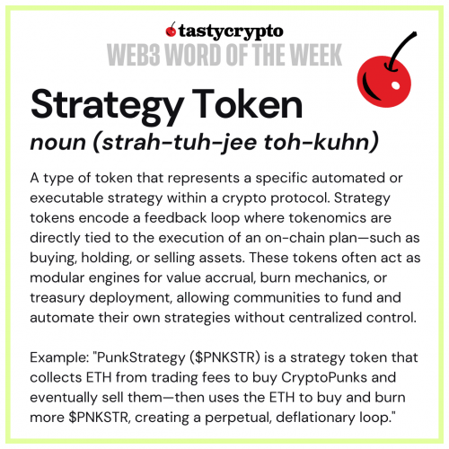 What is a strategy token? $PNKSTR Defined W3WOW